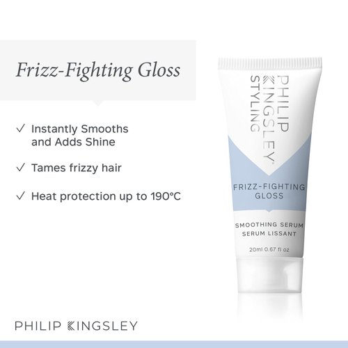 PHILIP KINGSLEY | Frizz-Fighting Hair Gloss | Smoothing Hair Serum to Control Frizz, Condition and Add Shine | 0.67oz