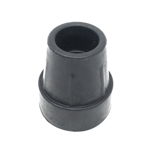 PCP Replacement Cane Tips, 1 inch / 2.5 cm Diameter (Black, Two Tips), Black, 1-Inch Diameter