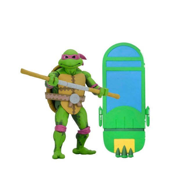 NECA Collectible Teenage Mutant Ninja Turtles in Time 7" Scale Action Figure - Donatello