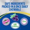 Culturelle Immune Defense Probiotic with Vitamin C, Vitamin D and Zinc + Elderberry, Non-GMO, 4-in-1 Immune Support for Kids Ages 3+*, Mixed Berry Chewables, 30 Count