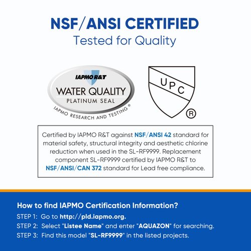 PUREPLUS NSF/ANSI 42 Certified Faucet Filter Replacement for PUR® Plus RF9999® FM-2500V FM-3700, PFM150W, PFM350V, PFM400H, PFM450S, Used for Advanced & Horizontal Faucet Mounts, 6Pack