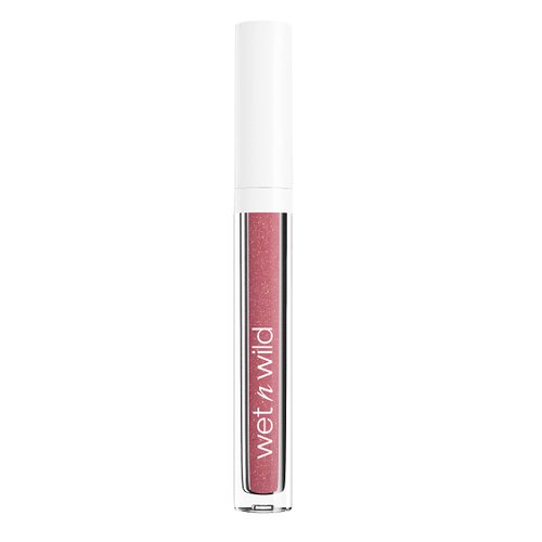 wet n wild Mega Slicks Lip Gloss | Long Lasting | Hyaluronic Acid | High Shine | Red Past Curfew