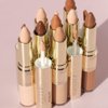 Wander Beauty Dualist Matte and Illuminating Concealer Makeup - Golden Tan - Dual-Ended Matte Concealer Stick + Liquid Concealer - Full Coverage Concealer Brightens & Hydrates Under Eyes - 0.28 fl oz