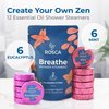 RO Eucalyptus & Mint Shower Steamers Aromatherapy - Envigorating Stress Relief - Christmas Gifts Stocking Stuffers, Self Care Relaxation Birthday Gifts for Women and Men