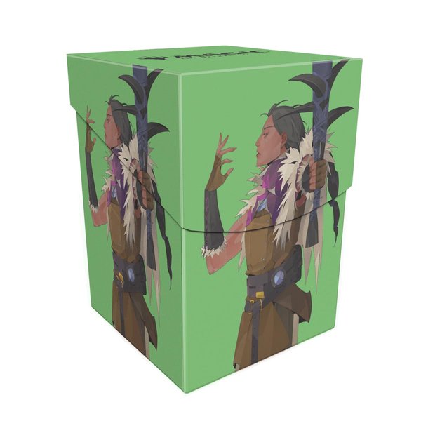 Ultra Pro - Modern Horizons 3 Disa the Restless 100+ Deck Box® for Magic: The Gathering, Standard Size Organizer Double-sleeved Card Protector Self-locking lid Deck Box