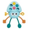 Yummy Baby Montessori Sensory Toy for Babies, Silicone Pull String Teething Toy, Perfect for Entertaining Baby While Developing Motor and Sensory Skills (Blue Octopus)