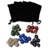 35 Polyhedral Dice | 5 Sets of Dice for Dungeons and Dragons and Other RPG's