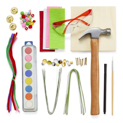 Kid Made Modern Craft Kit - Crazy Contraption - Arts and Crafts for Kids Ages 8-12