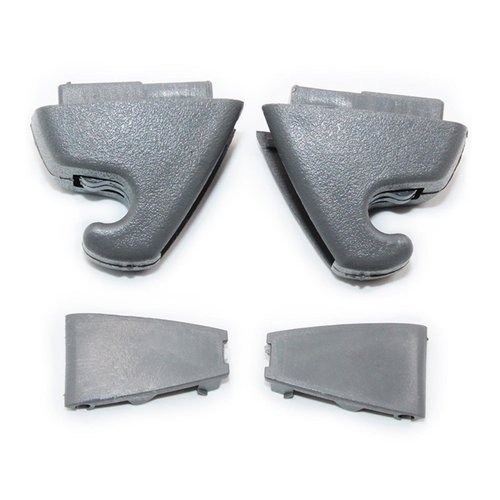 Havgufil 2PCS Sun Visor Support Clip for 2007-2013 Chevy Silverado Tahoe GMC Sierra Yukon #15882854 Gray