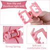 16 Pack Medium Small hair clips for Women 2 Inch Small Matte Rubber Coating Hair Claw Clips for Women Thin Short hair,Strong Hold jaw clips