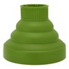 Silicone Hair Dryer Diffuser Collapsible 6 Colors Available Portable Hair Salon Tools for Home and Travel (Green)