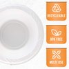 200 Count Disposable 5 ounce White Plastic Dessert Bowls