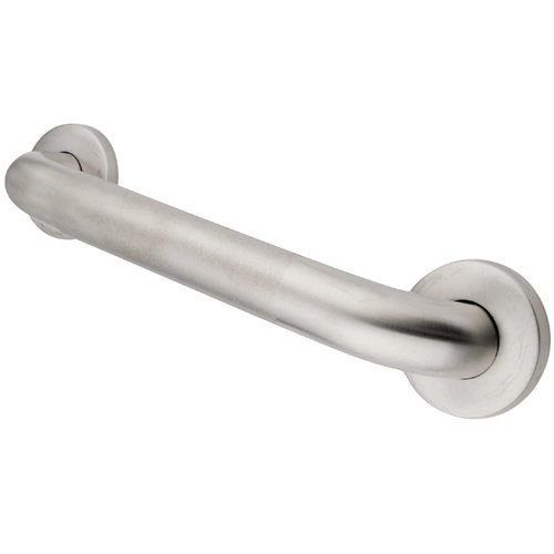 Kingston Brass GB1224CT Designer Trimscape Concealed Flange Textured ADA 24-Inch Grab Bar with 1.5-Inch Outer Diameter, Stainless Steel