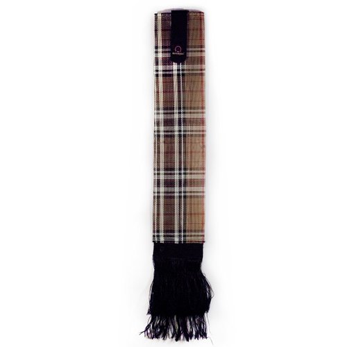 Kensington Signature Textilene Tail Cover — Fringe Trim Provides Additional Reach and Acts as a Fly Swatter, Fastener Easily Inserts Through Braid — Deluxe Black