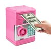 Setibre Piggy Bank, Toys for Girls Ages 5-7, 8-10, Electronic ATM Password Cash Coin Can Auto Scroll Paper Money Saving Box Toys for 6 7 8 9 10 11 12 Year Old Girl Christmas Birthday Gifts (Pink)