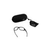 Walker's IKON Carbine Full Frame Shooting Glasses | Impact-Resistant Non-Slip Frame Hunting Shooting Eyesight Protection Glasses, Microfiber Lens Cloth & Carry Case Included, Clear