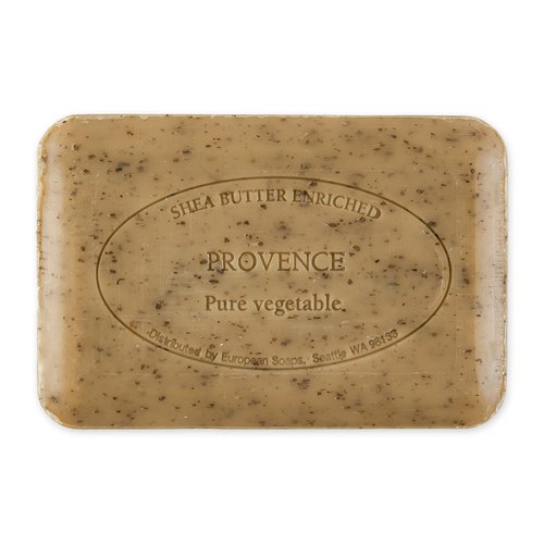 Pre de Provence Artisanal Soap Bar, Enriched with Organic Shea Butter, Natural French Skincare, Quad Milled for Rich Smooth Lather, Herbs of Provence, 8.8 Ounce