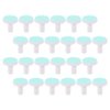 POPETPOP 24 Pcs Baby Nail File Pads Nail Trimmer Replacement Pads Grinding Heads Polish Discs for Electric Kid Nail Trimmer Green