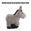 Replacement Part for Fisher-Price Little-People Christmas Nativity Playset - HPP89 ~ Replacement Gray Donkey Figure