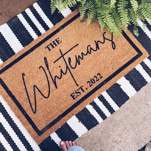 Pick Your Own Design Custom Doormat, Personalized Wedding Gift, Housewarming Gift For New Couples, Outdoor Doormat, Customized Door Mat, Home Gifts, Porch Decoration, Coir Doormat