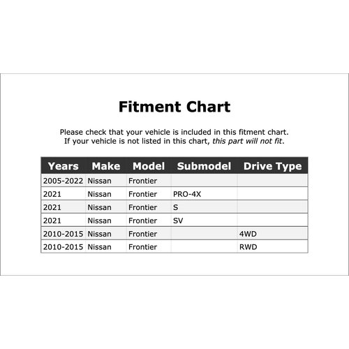 Front Disc Brake Hardware Kit Compatible With Nissan Frontier 2005 2006 2007 2008 2009 2010 2011 2012 2013 2014 2015 2016 2017 2018 2019 2020 2021 2022 PC-121168