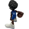 NBA Small-Stars - Joel EMBIID 2022 76ERS - Blue Jersey 6inch Collectible Figurine & Special Edition Mini Print