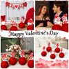 9 Pcs Valentine's Day Gnome Centerpieces Valentine Gnome Theme Party Decorations Supplies Gnome Valentine Party Favors Double Sided Valentine Honeycomb Table Favor for Girls Valentine Wedding (Gnome)