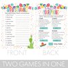 DISTINCTIVS Taco 'Bout a Baby Fiesta Baby Shower Games - What's On Your Phone and Word Scramble, 2 Game Bundle - 20 Dual Sided Cards