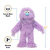 14" Purple Monster, Hand Puppet