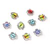 30pcs 3D Nail Charms, Devil Eye Nail Art Rhinestones Gothic Cool Eye Shape Nail Art Alloy Diamond Crystal Jewels Stones for 3D Nail Art Decoration
