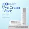 NACIFIC Jeju Uyu Cream Toner Facial Toner 5.07fl. oz. 150ml with Jeju Milk Extract Ceramide 5 Complex Moisture Lasting Natural Ingredients Korean Skin Care