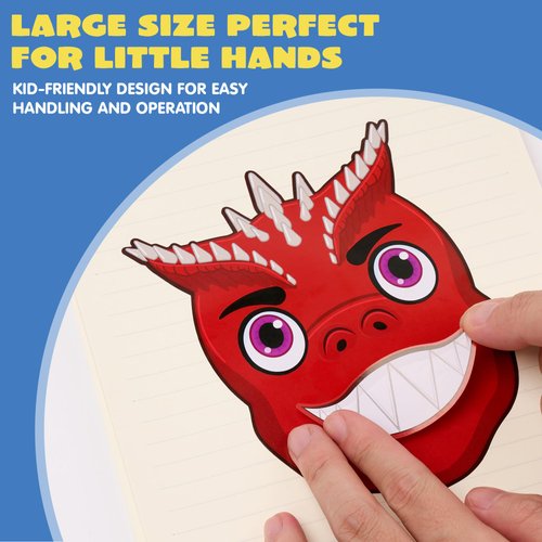 JOYIN 36PCS 9.8"x6.7" Make a face Stickers for Kids, Make Your Own Dinosaur Stickers, Animal Party Favors Kids Crafts, Goodie Bags Stuffers for Kids, Classroom Rewards