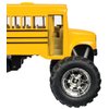 Rhode Island Novelty 5 Inch Die-cast Metal School Bus Big Wheel Monster Truck One School Bus