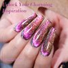 Born Pretty 9D Cat Magnetic Eye Gel Nail Polish Reflective Glitter Holographic Magnetic Gel Polish 4PCS Manicure and Nail Art DIY at Home