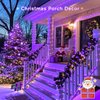 JMEXSUSS 200 LED Purple Solar Christmas Lights, 66 ft Rope Lights Outdoor Waterproof, PVC Tube Purple Christmas String Lights for Party Tree Fence Christmas