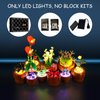 Mililier LED Light Kit for Lego 10329 Tiny Plants Set, Compatible with Lego 10329 Building Blocks Model(Not Include Blocks Set)