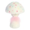 Aurora® Vibrant Fungi Friends™ Vanilla Cupcake Stuffed Animal - Unique Design - Loveable Companions - White 9 Inches