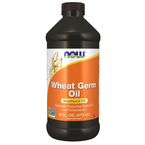 NOW Supplements, Wheat Germ Oil with Essential Fatty Acids (EFAs), Nutritional Oil, 16-Ounce