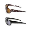 2 Pair Bifocal Sunglasses for Men and Women Sports UV Protection Reading reader Sunglasses (+2.50)