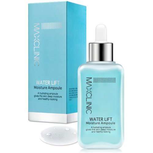 MAXCLINIC Water Lift Moisture Ampoule for Dry Skin | Deeply Hydrating Serum for Face | Fortifying...