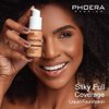 Phoera® Full Coverage Foundation Soft Matte Oil Control Concealer 30ml Flawless Cream Smooth Long Lasting (104 BUFF BEIGE)