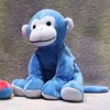 WEIGEDU Ape Monkey Stuffed Animal Plush Toys, Stuffed Monkey Blue, Soft Cute Monkey Toy for Toddlers Child Kids Babies Birthday Gift, 7.9" Blue