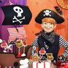 WERNNSAI 49 PCS Pirate Cupcake Toppers - Pirate Birthday Party Decorations for Kids Boys Halloween Parrot Octopus Pirate Ship Cake Toppers Picks Cake Decorations Pirate Theme Party Supplies Cake Decor