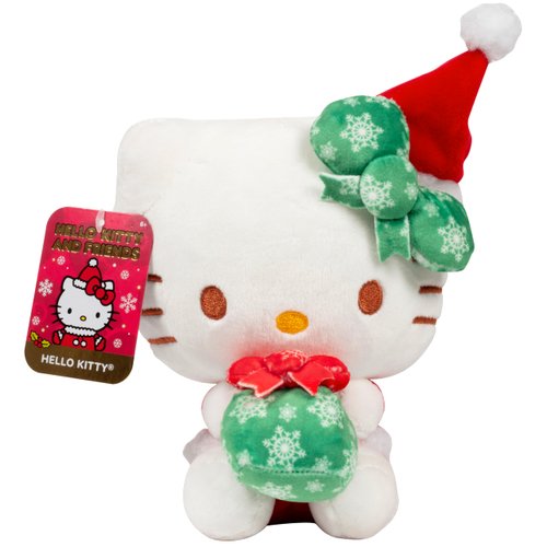 Hello Kitty and Friends 8" Hello Kitty Plush - Limited Edition - Officially Licensed Sanrio - Cute Soft Stuffed Animal Toy Figure - Valentine's Day Gift for Kids, Boys, Girls - 2+