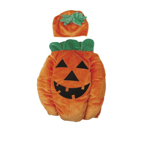 Zack & Zoey Pumpkin Pooch Dog Costume, X-Small, Orange