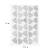 1200 Pcs Eyelash Extension Adhesive Glue Pallet Sticker Pads, Disposable Waterproof Adhesive Holder Pad (Heart shape)