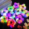 10PCS Glow in the Dark Scrunchies, Light Up Scrunchies for Girls & Women, Led Hair Scrunchies for Party Supplies, Rave Hair Accessories for Glow Neon Sleepover Party Supplies