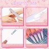 Long Stiletto Nail Tips, AITRAI 504pcs 3XL Extra Long Stiletto Nail Tips Full Cover Acrylic Nail Tips for Nail Preffesional Pointy Shaped Flase Nail for Nail Art, 12 Sizes