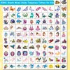 CHARLENT 408 PCS Individually Wrapped Temporary Tattoos for Kids - Mixed Tattoos for Kids Birthday Party Favors Goodie Bag Fillers