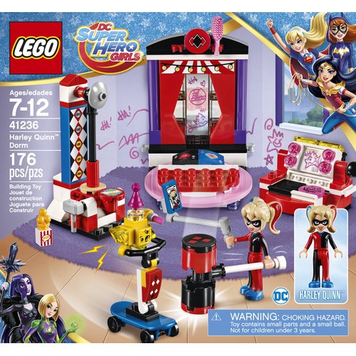 LEGO DC Super Hero Girls Harley Quinn Dorm 41236 Building Kit (176 Piece)